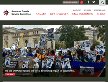 Tablet Screenshot of afsc.org